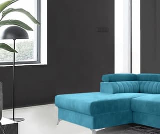 Fairhaven Mini Corner Sofa bed with Storage K13 – close-up detail