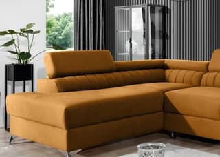 Fairhaven corner sofa bed with storage M48 – close-up detail