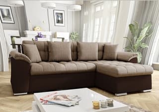 Goldcrest Mini Corner Sofa bed with Storage L02/S66 – right-hand corner layout