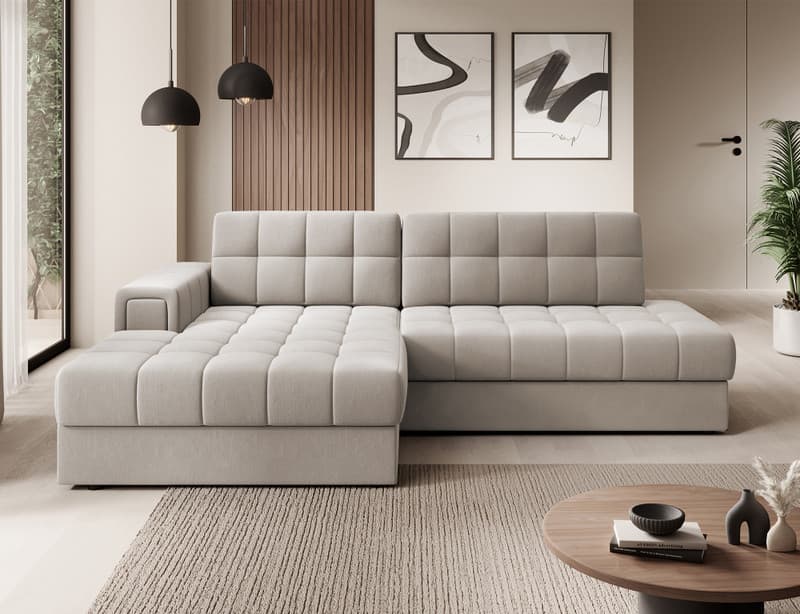 Yolanda Corner Sofa Bed with Storage SL18