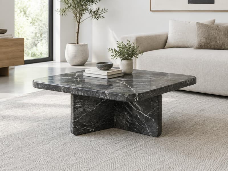 Ormsby Dark Stone Coffee Table