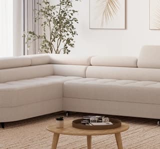 Jorvik Corner Sofa Bed with Storage TN18 – close-up detail