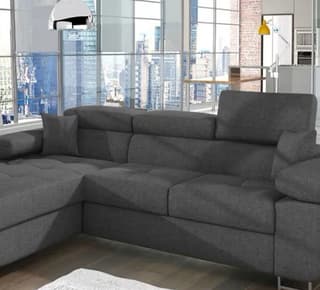 Hollingwood Mini Corner Sofa Bed with Storage S21 – close-up detail