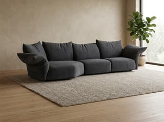 Rossmere Designer Sofa in As shown – front view