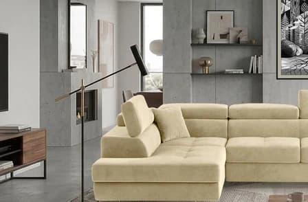 Orrino Long Corner Sofa Bed with Storage M04 – photo 3
