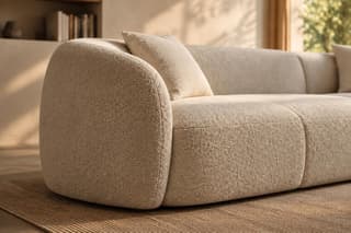 Salterton Three Seater Sofa in As shown – close-up detail