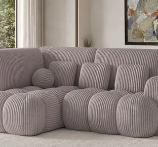 Dunhollow Corner Sofa Bed with Storage ML03 – close-up detail