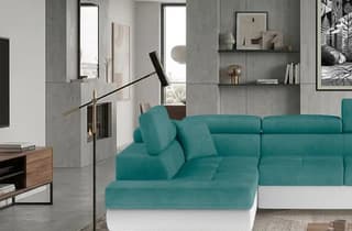 Orrino Long Corner Sofa Bed with Storage O83/S17 – close-up detail