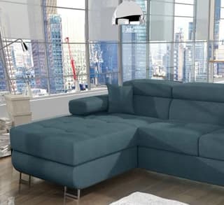Hollingwood Mini Corner Sofa Bed with Storage O86 – close-up detail