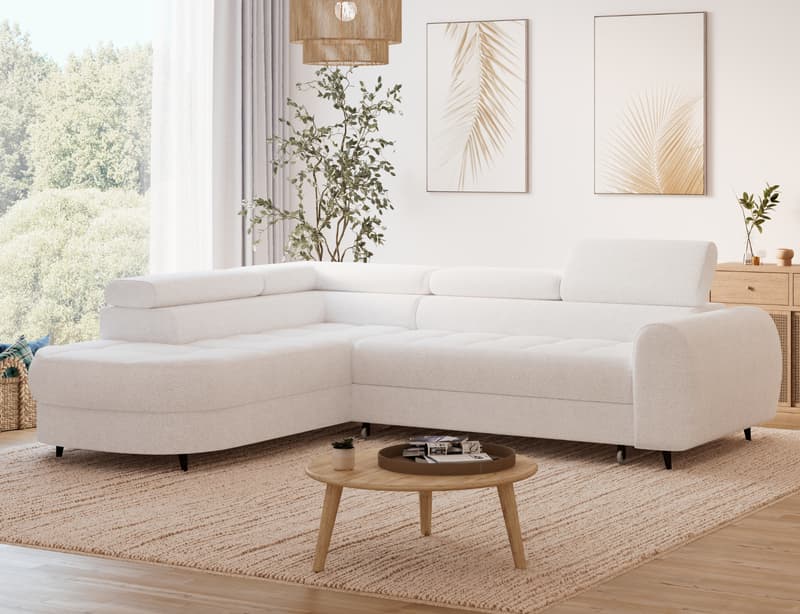 Jorvik Corner Sofa Bed with Storage RY01