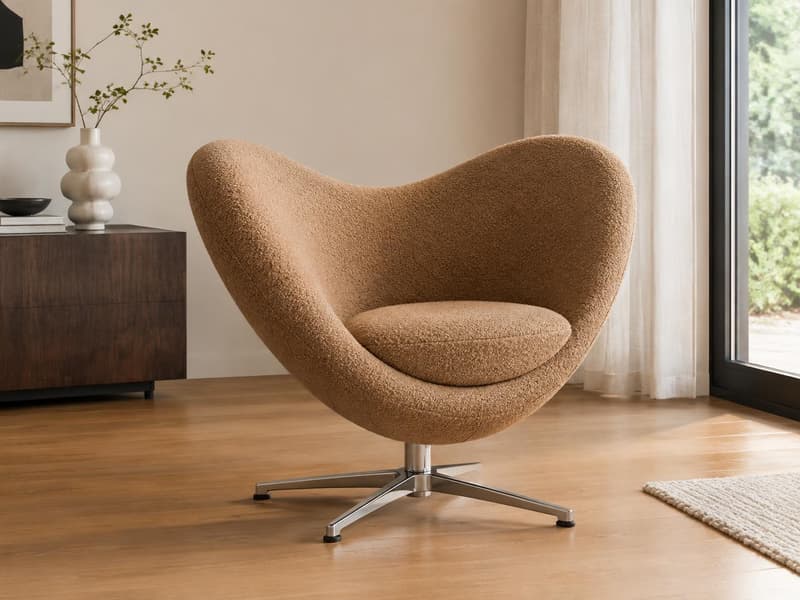 Ickworth Heart Swivel Chair