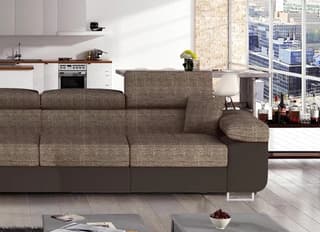 Hollingwood Long Corner Sofa Bed with Storage B03/S66 – close-up detail