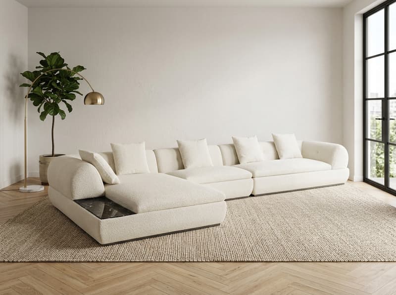 Lunara Curved Corner Sofa – photo 2