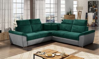 Quillon Corner Sofa Bed with Storage K19/P05 – right-hand corner layout