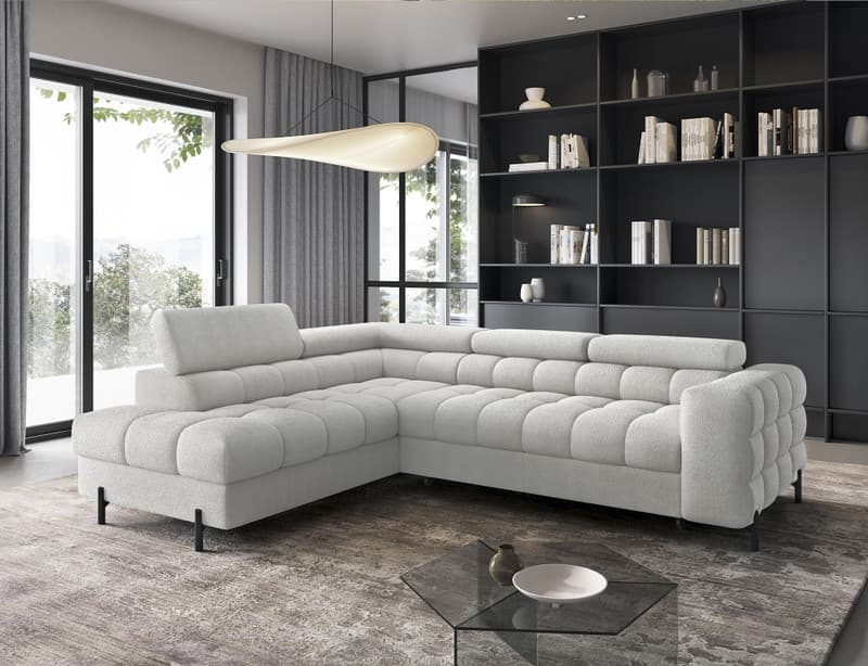 Nightingale Corner Sofa Bed with Storage RY03