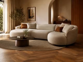 Wadhurst Designer Sofa in As shown – shown in a room setting