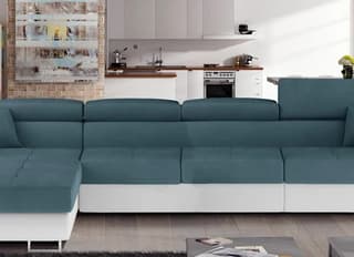 Hollingwood Long Corner Sofa Bed with Storage O86/S17 – close-up detail