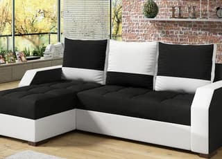 Redwyn Corner Sofa Bed With Storage S14/S11 – close-up detail