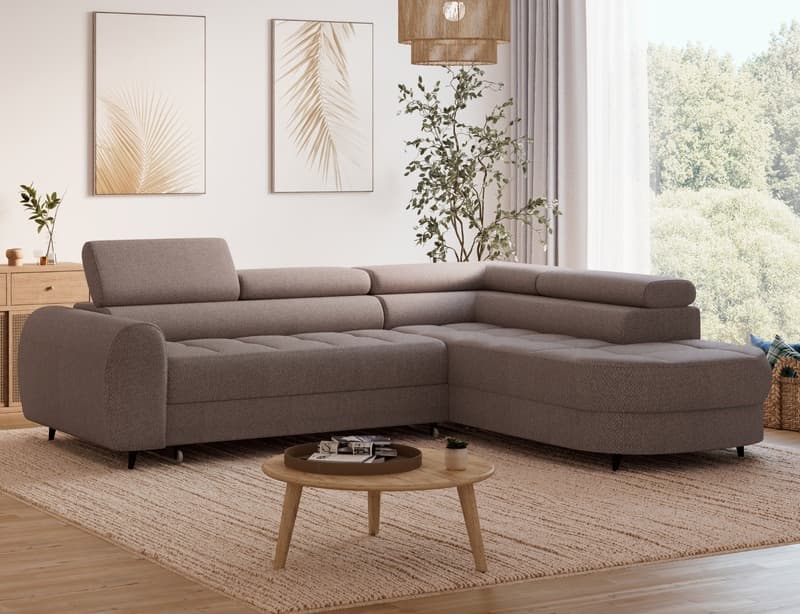 Jorvik Corner Sofa Bed with Storage TN22 – photo 2