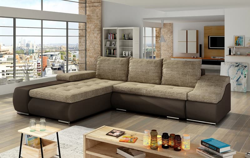 Jessamine Corner Sofa Bed with Storage B03/S66
