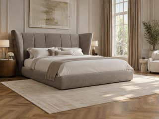Westerdale Grand Wing Bed in Cream