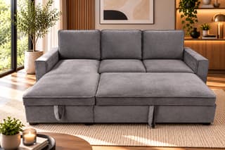 Verity Corner Sofa Bed With Storage M84