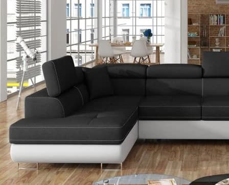 Vandermere U shape corner sofa bed with storage – photo 3