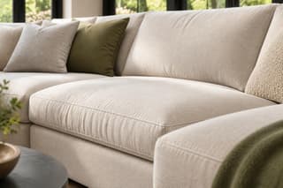 Ostley Chaise Corner Sofa in As shown – close-up detail