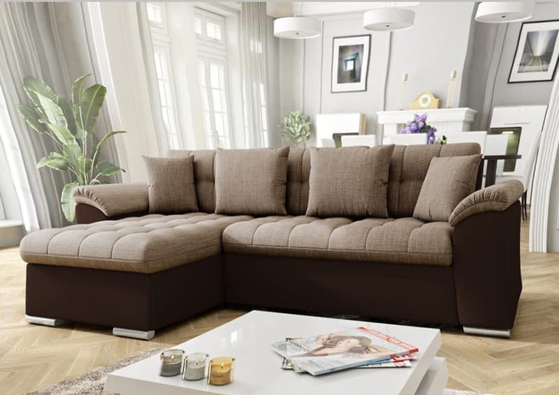 Goldcrest Mini Corner Sofa bed with Storage L02/S66