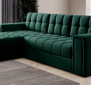 Ravenna Corner Sofa Bed with Storage LK35 – close-up detail