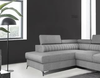 Fairhaven Long Corner Sofa bed with Storage S21 – close-up detail