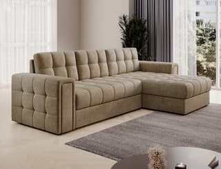 Ravenna Corner Sofa Bed with Storage M09 – right-hand corner layout