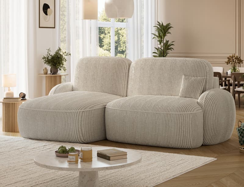 Islay Corner Sofa Bed with Storage MD18