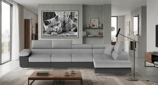 Orrino Long Corner Sofa Bed with Storage M84/M97 – right-hand corner layout