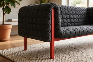 Langford Frame Sofa in As shown – close-up detail
