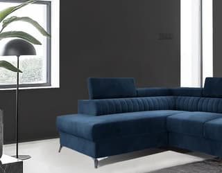 Fairhaven Long Corner Sofa bed with Storage M77 – close-up detail