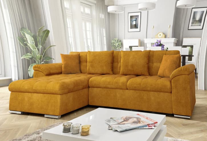 Goldcrest Mini Corner Sofa bed with Storage K42