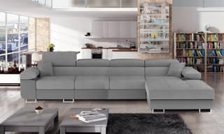 Hollingwood Long Corner Sofa Bed with Storage S83/S29 – right-hand corner layout