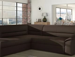 Zanetta Convertible Couch with Storage S66 Eco Leather – close-up detail