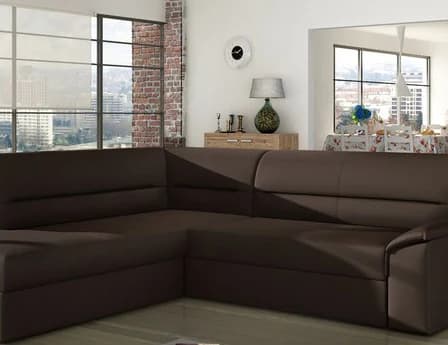 Zanetta Convertible Couch with Storage S66 Eco Leather – photo 4