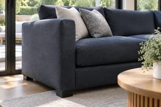Kelsdon Curved Sofa in As shown – close-up detail