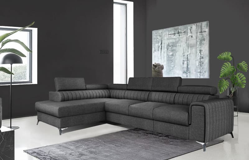 Fairhaven Long Corner Sofa bed with Storage S05
