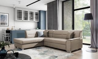 Mistral Corner Sofa Bed with Storage M09