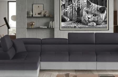 Orrino Long Corner Sofa Bed with Storage M97/M84 – photo 4