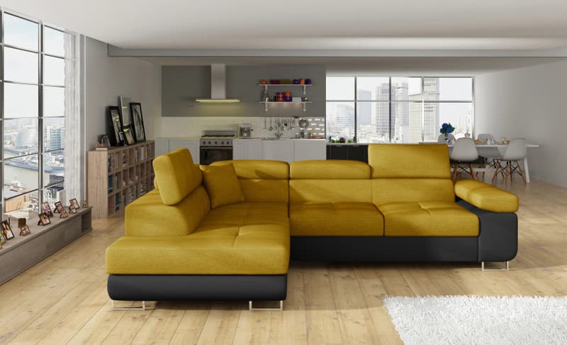 Orrino Corner Sofa Bed with Storage O68/S11