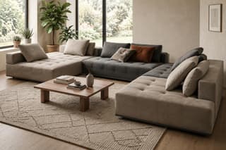 Grafton Curved Corner Sofa in As shown – alternative view