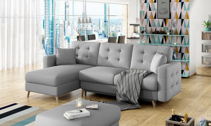 Merrow Corner Sleeper With Storage S29