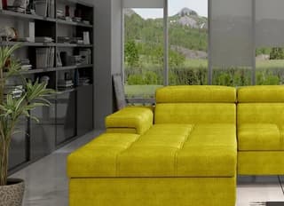 Pinehollow Corner Sofa Bed with Storage O68 – close-up detail