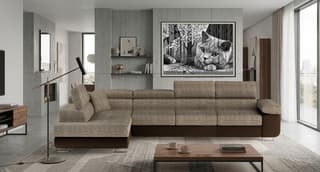 Orrino Long Corner Sofa Bed with Storage B03/S66