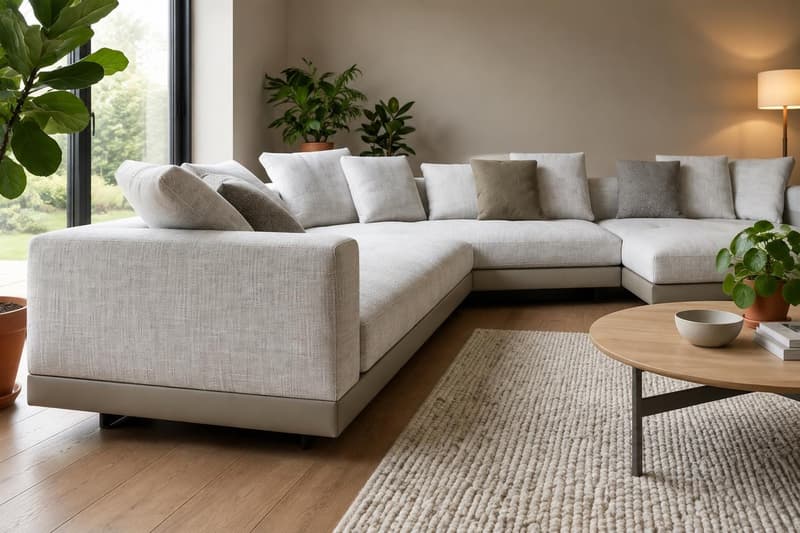 Farnham Bouclé Corner Sofa – photo 3